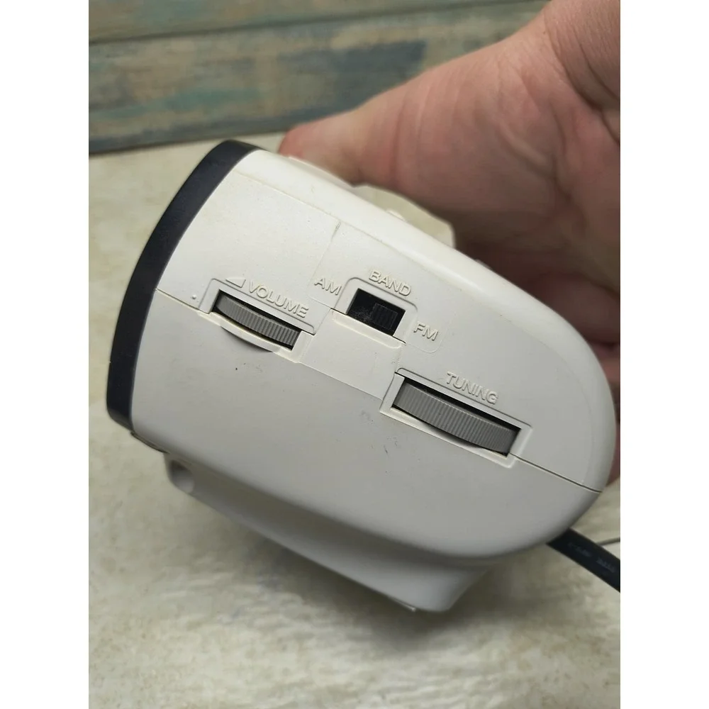 Sony Dream Machine ICF-C111 AM/FM Alarm‎ Clock Radio White